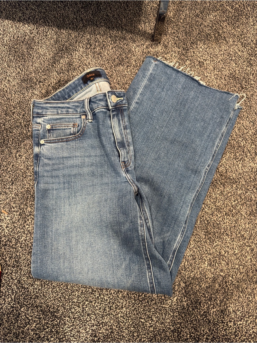 Quince Bella Stretch Wide Leg Jeans - Picture 2 of 5